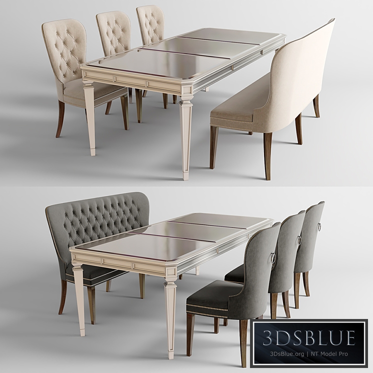 Dining table with chairs 2