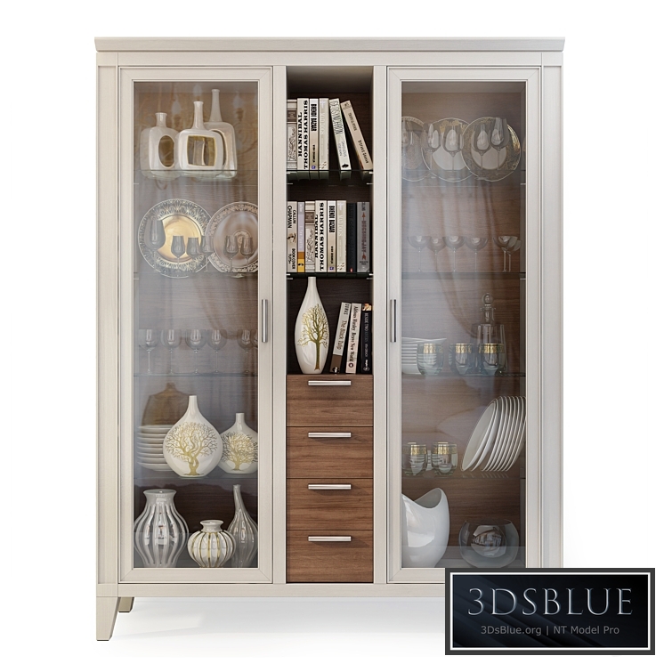 Wardrobe / Display Cabinet Camomilla. Showcase by Le Fablier