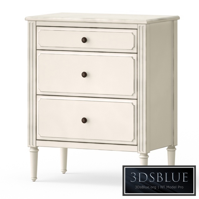 Bedside table in the nursery. Option 1