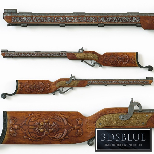 Vintage decorative shotgun
