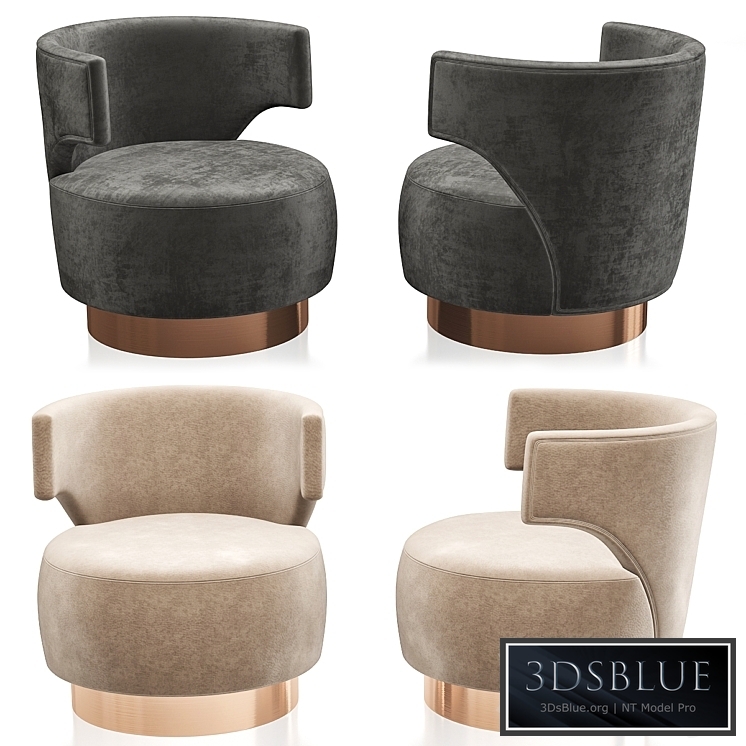 HOLLY HUNT Mesa Occasional Chair