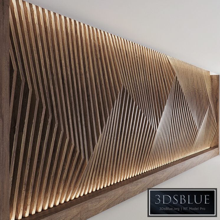 Decorative parametric wall