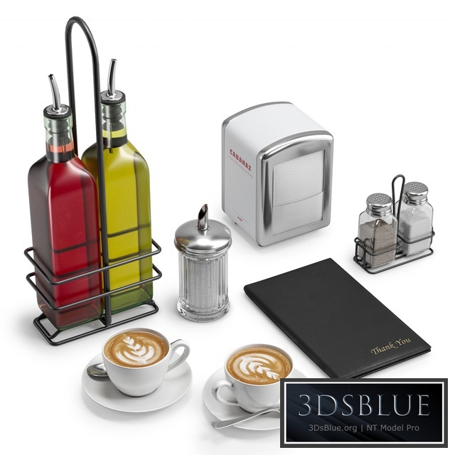 Restaurant Table Decor Set 1