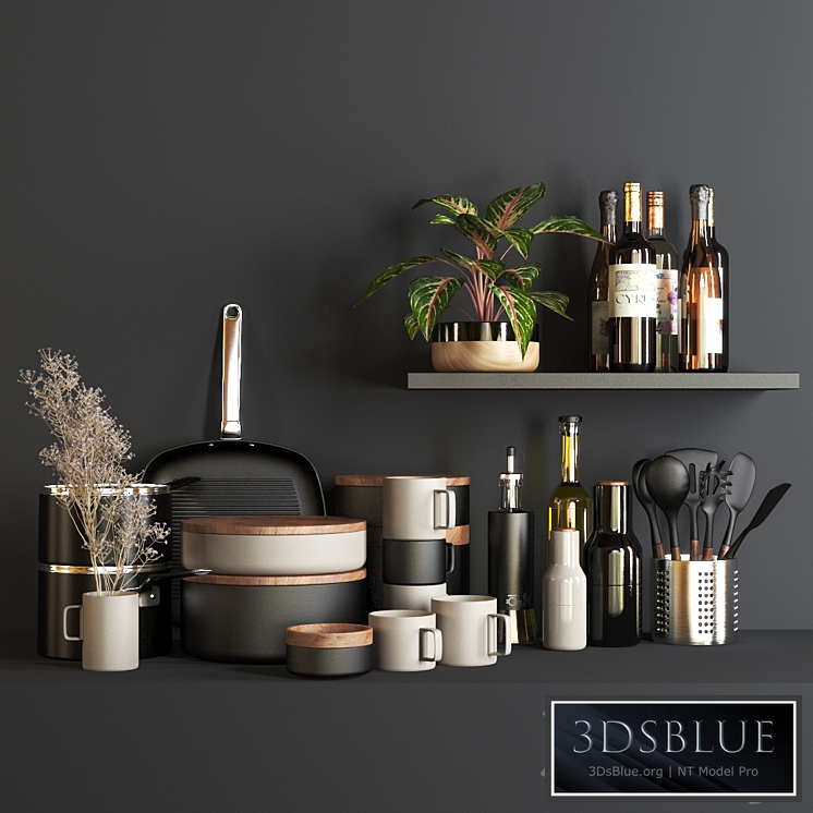 set1133- kitchen black4