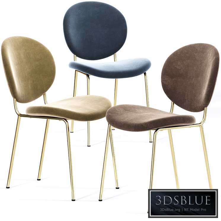 Demi Dining Chair, Velvet