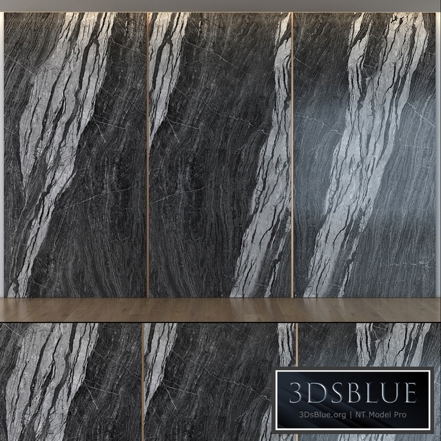 Artistic stone wall 17