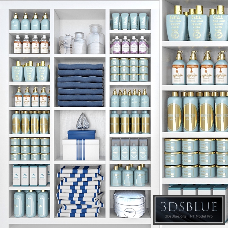 Collection of cosmetics 3. Beauty salon