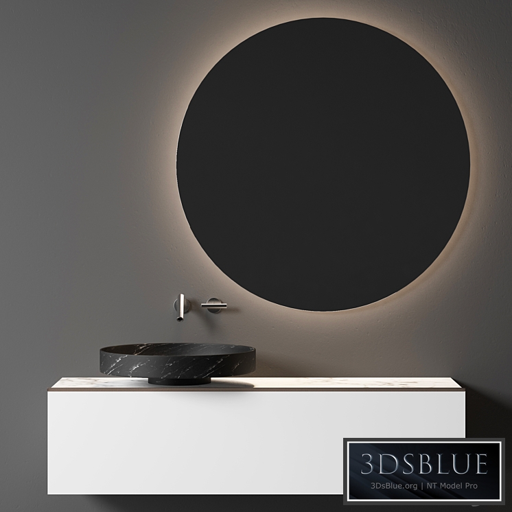 Furniture for washbasin Falper Eccentrico