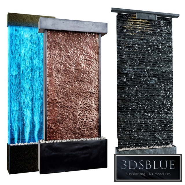 Wall watter waterfall