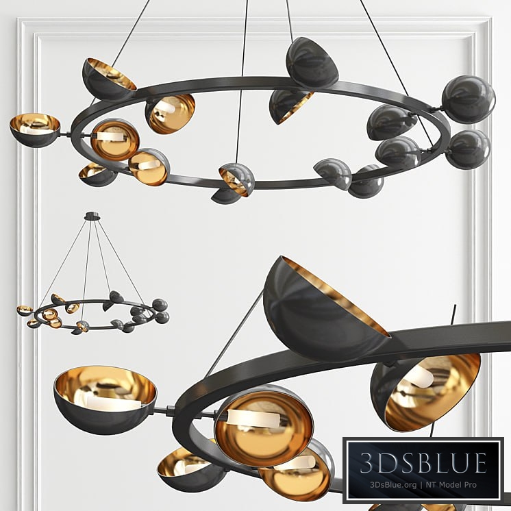 Avion chandelier by Jonathan Browning