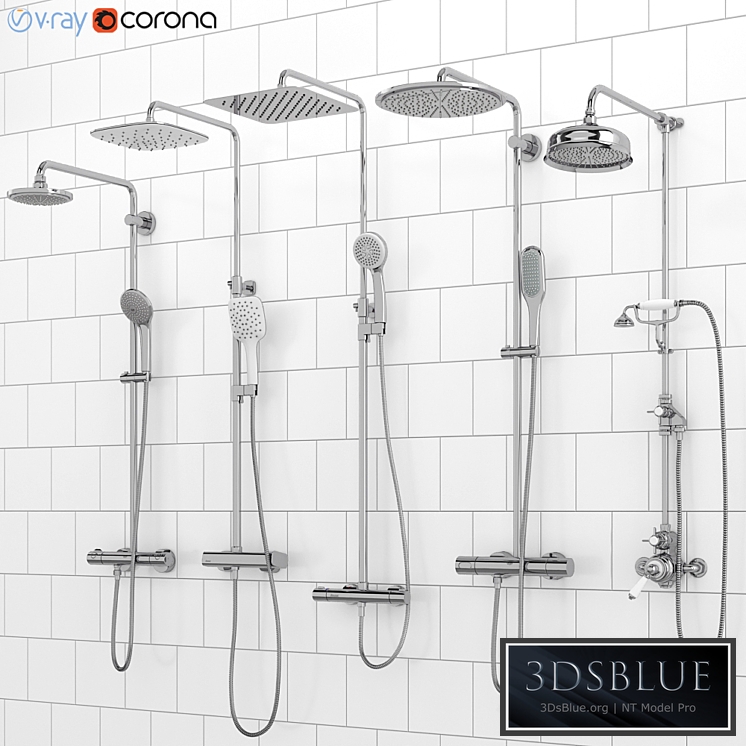 Shower systems Devon Devon | Ravak | GROHE set 77