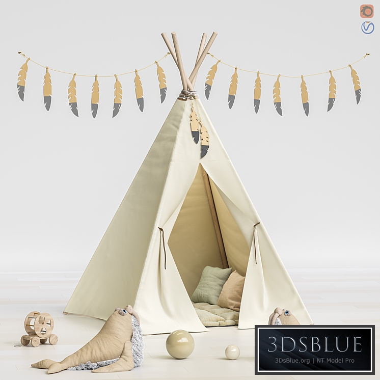 Toys and furniture set 66