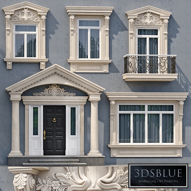 Windows and doors in the style of modern classics 5