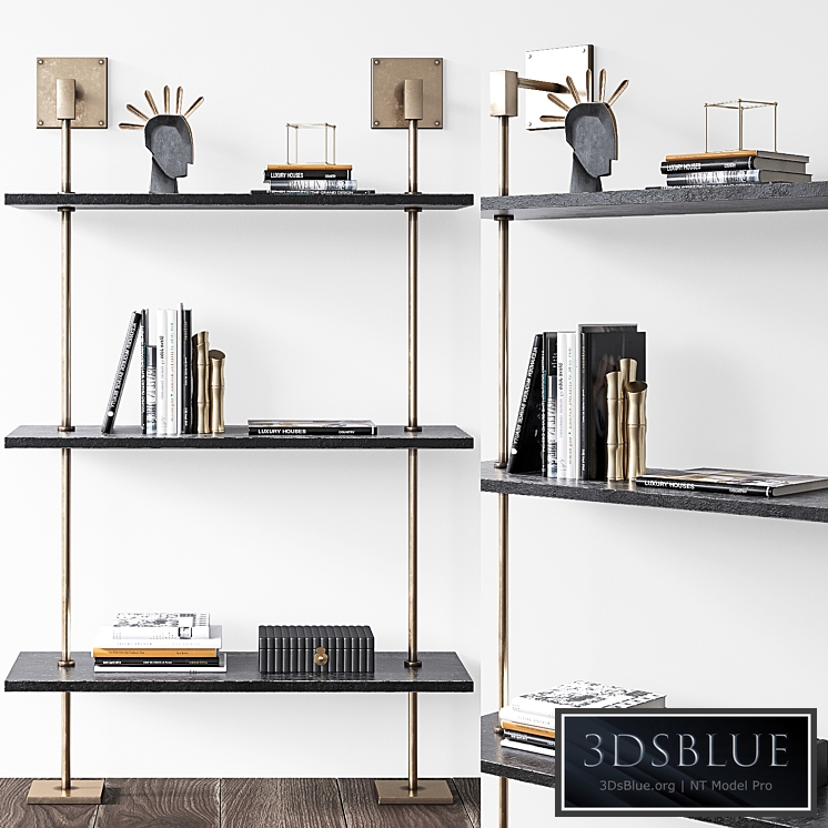 Shelving Marais 3 Tier by Paolo Moschino for Nicholas Haslam