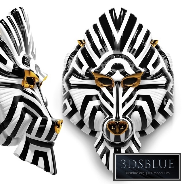 Lladro mandrill mask