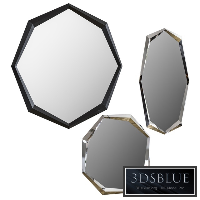 Cattelan Italia Emerald & Magnum Mirrors Set