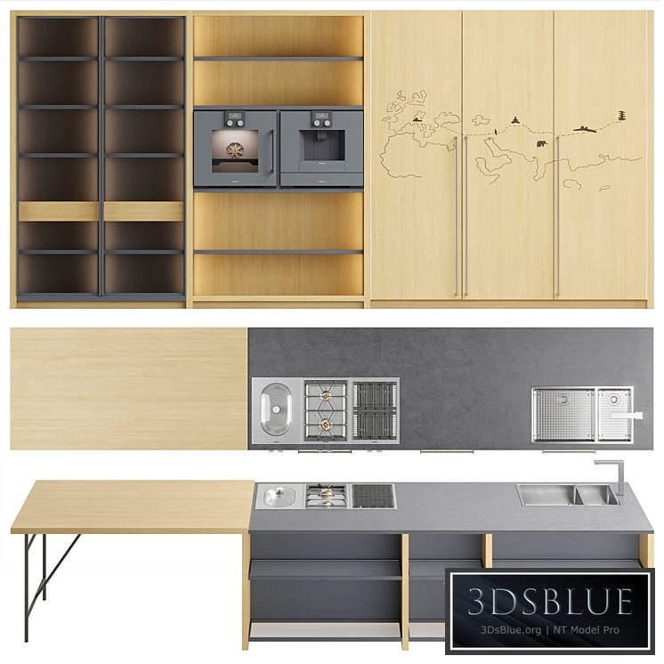 Kitchen Old Line Industrial 2