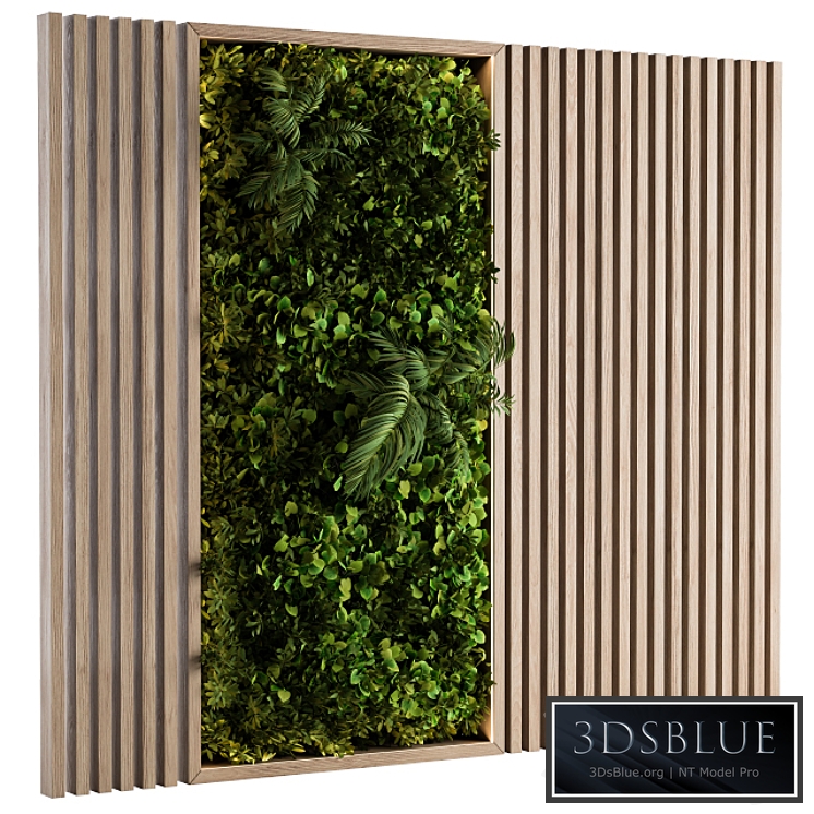 Wooden Vertical Garden - Wall Decor