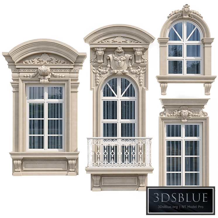 Windows in the style of modern classic 8