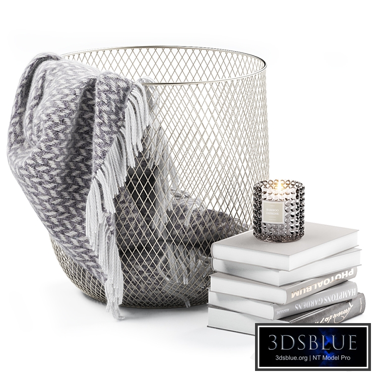 METAL BASKET DECOR 06