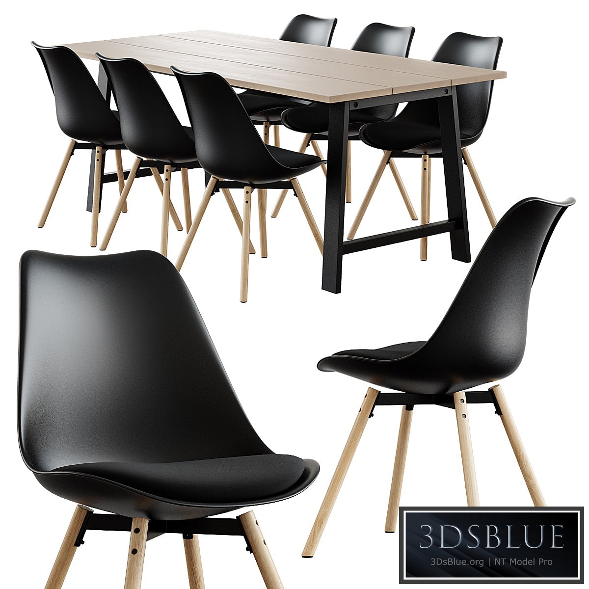 Jysk / Kastrup Chair + Gadeskov Table