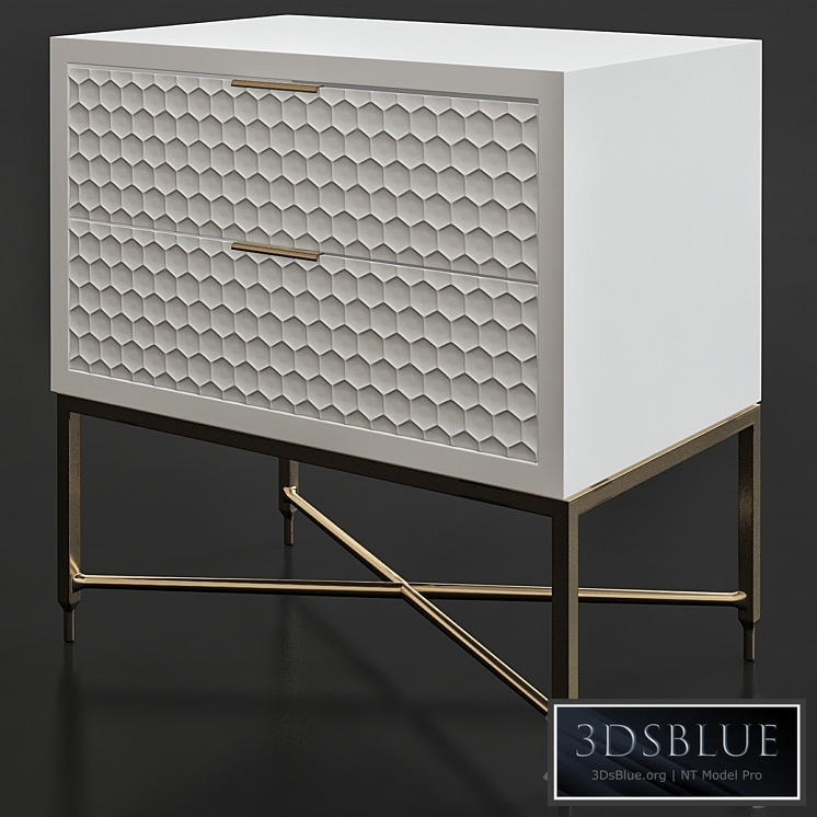 Becton 2 Drawer Nightstand