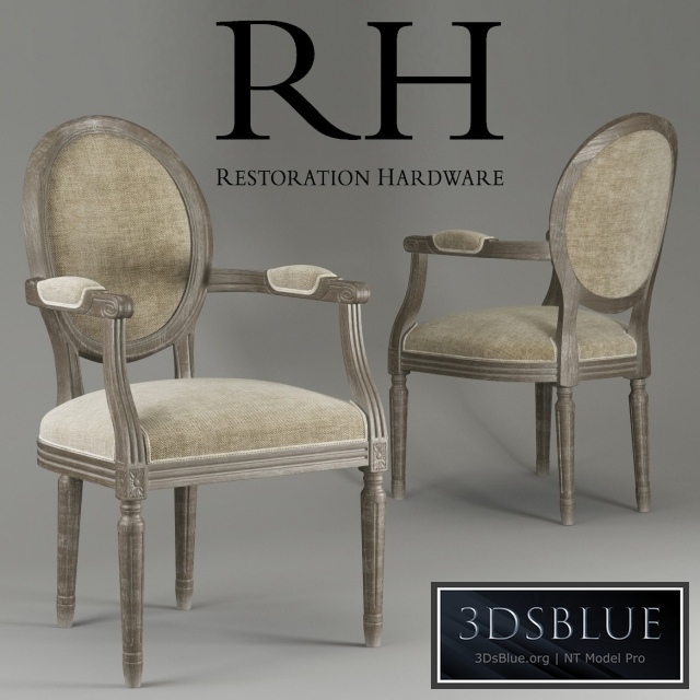 chair RESTORATION HARDWARE FC011-65-OAK / A17