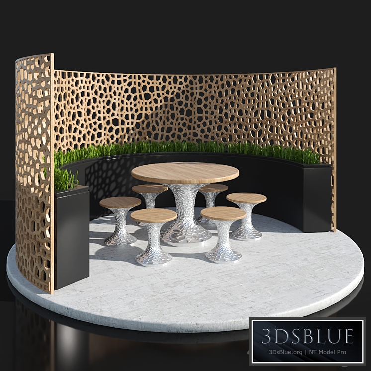 Picnic place in the park