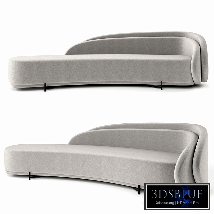 Layered Back Sofa, by Paolo Ferrari