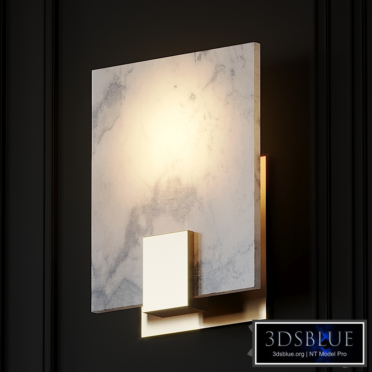 Marble nordic wall lamp