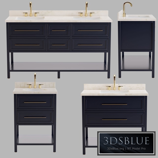 Robertson Mahogany Console