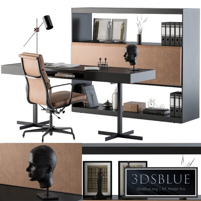 Office Furniture - Manager Set02