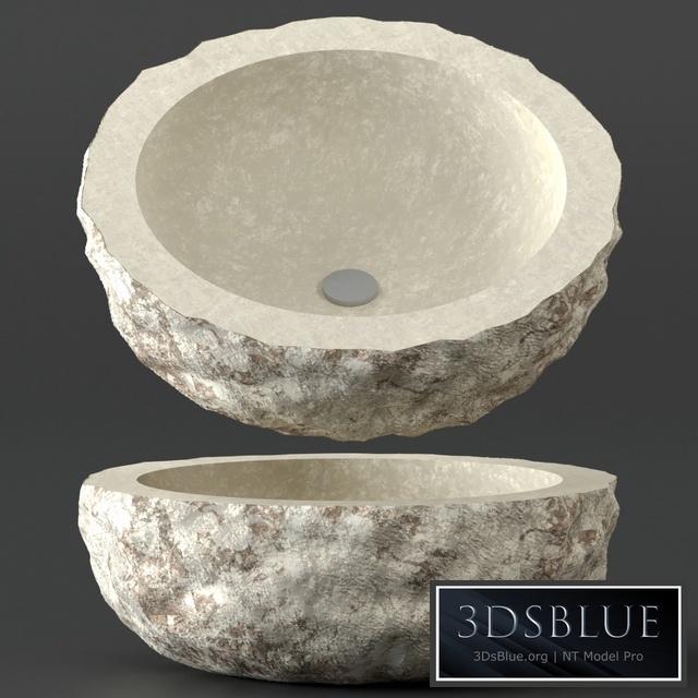 Stone washbasins.
