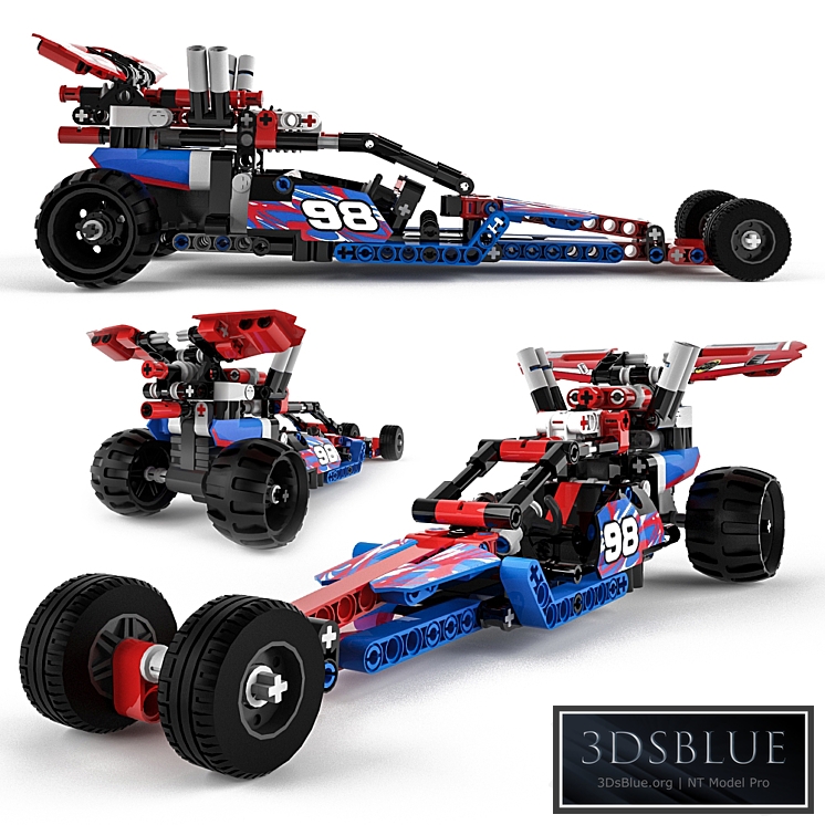 Lego Technic 42010 + 42011
