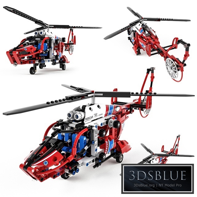 Lego Technic Rescue Helicopter