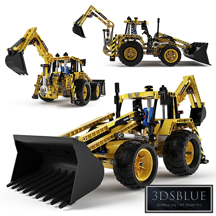 Lego Technic Backhoe Loader