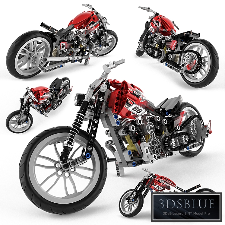 Lego Technic Motorbike Alternative