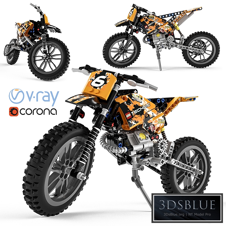Lego Technic Moto Cross Bike