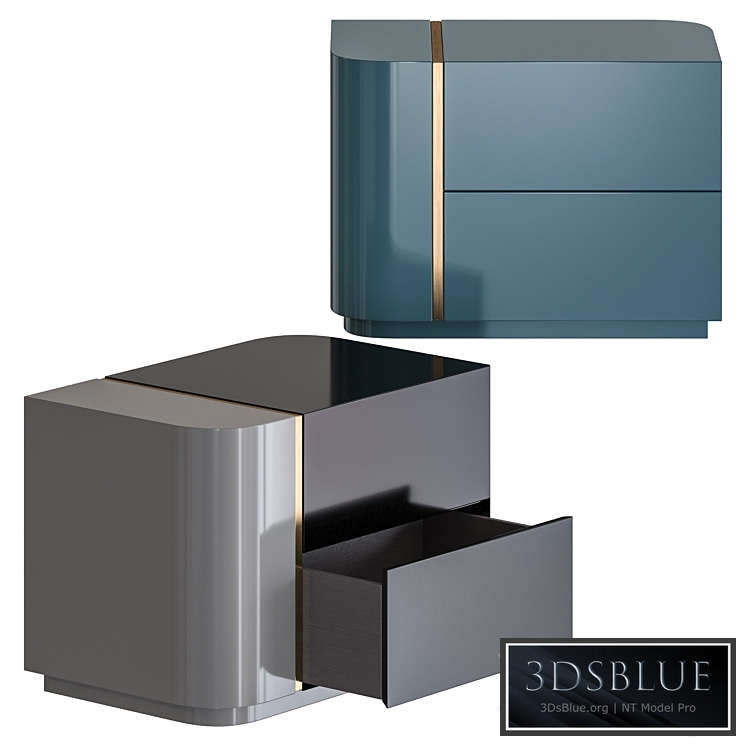 Meridiani Dimitri 70 Bedside Cabinet