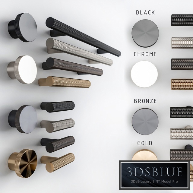 Knob House Set D015, D18, D009