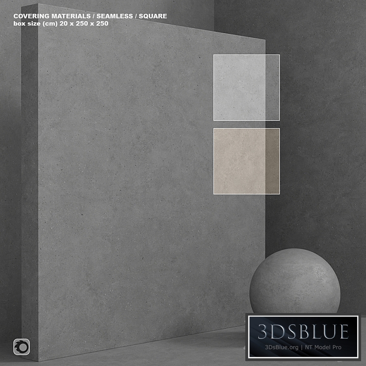 Material (seamless) - concrete plaster set 127