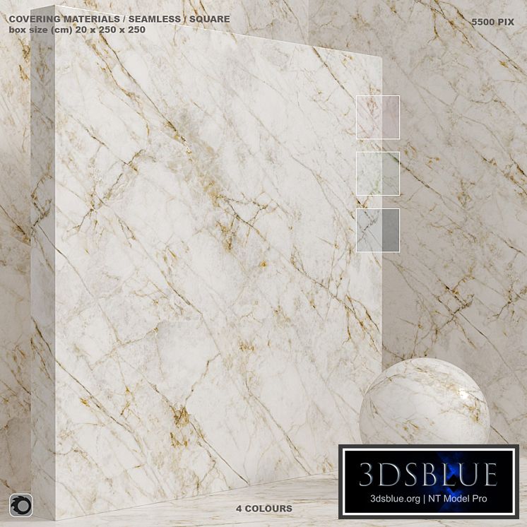 Material (seamless) - stone, marble - set 128