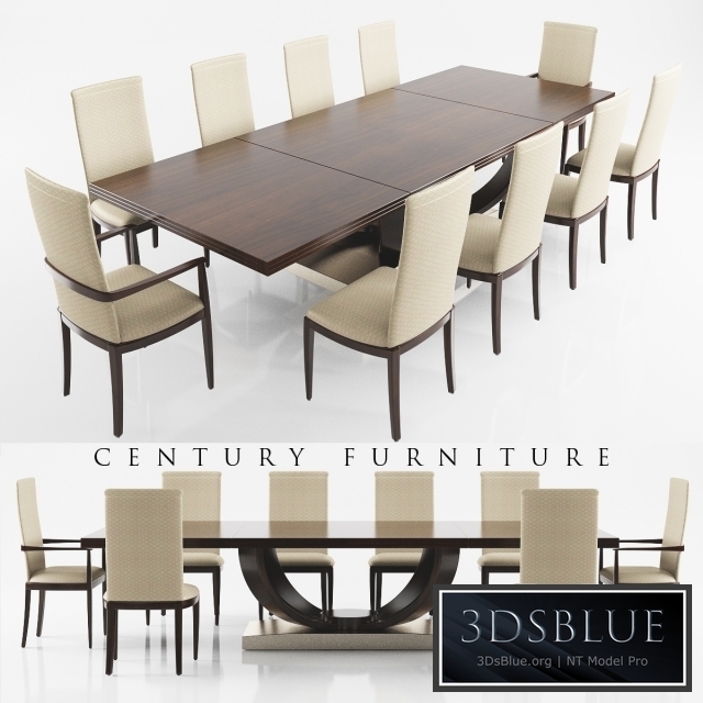 DINING TABLE 6 IN DARK WOOD