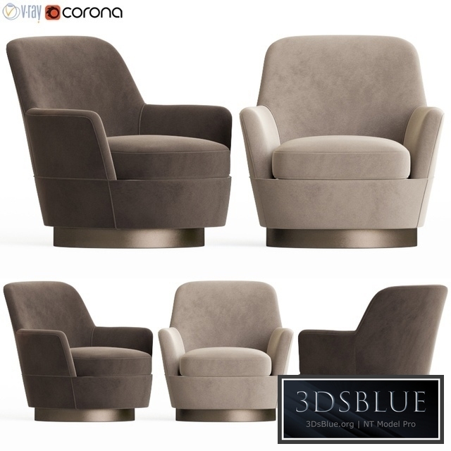 Jacques High Armchair Minotti