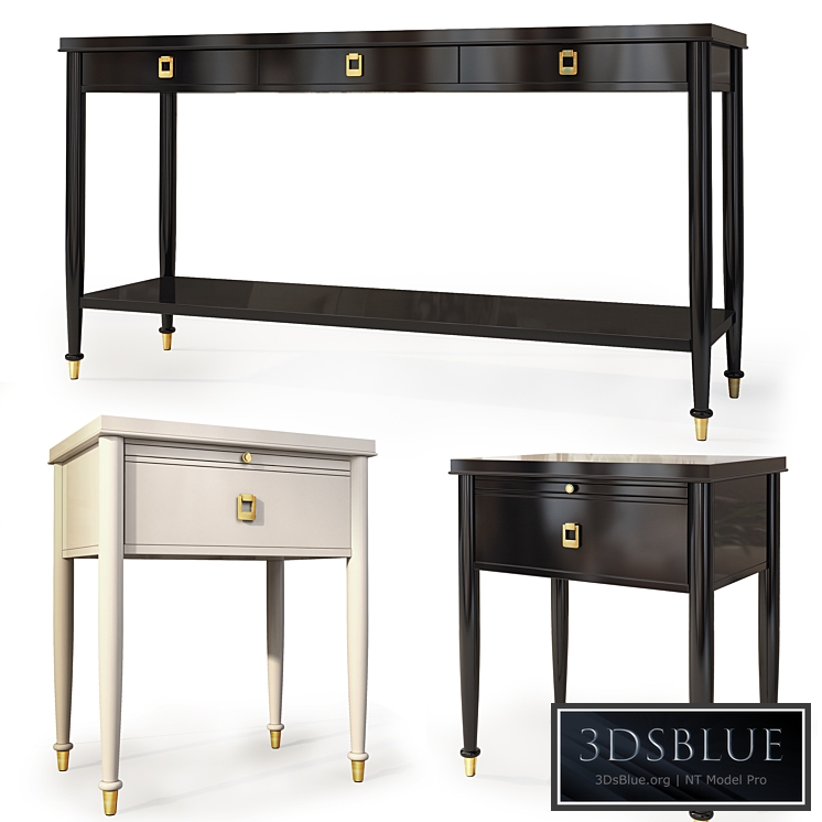 Chest / console and nightstand Lacourte. Dresser, nightstand by Williams Sonoma