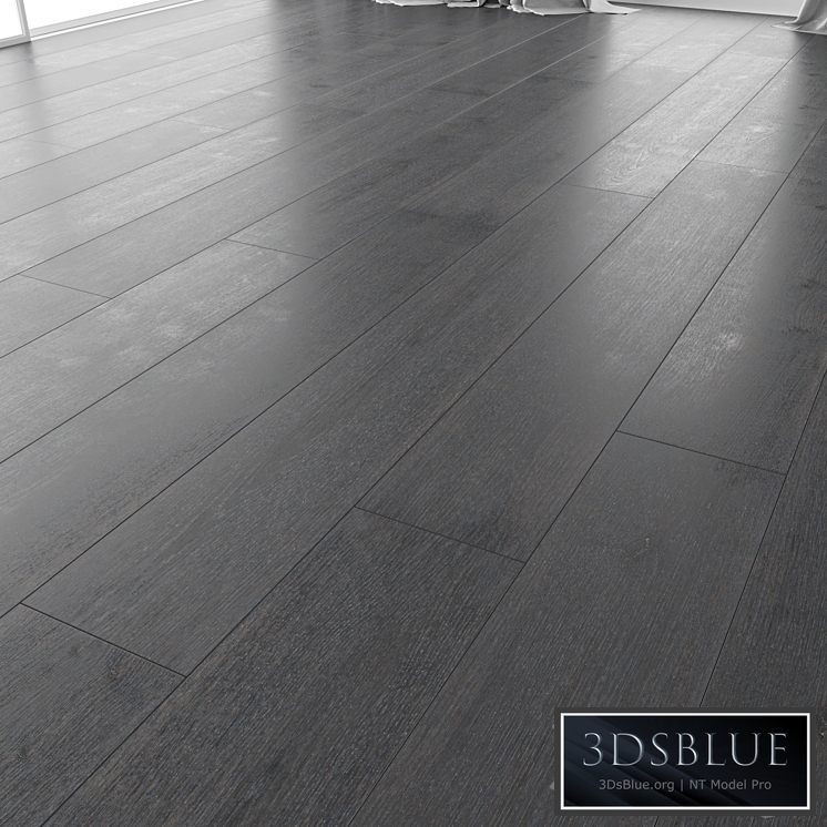 Wood floor Oak (Carbon Brushed)