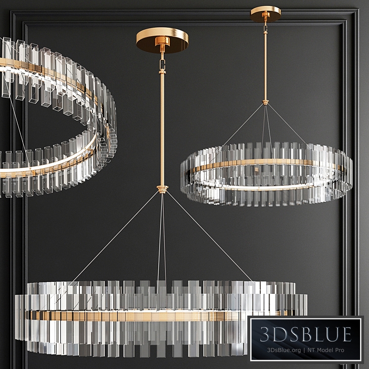 LED Round Crystal Chandelier