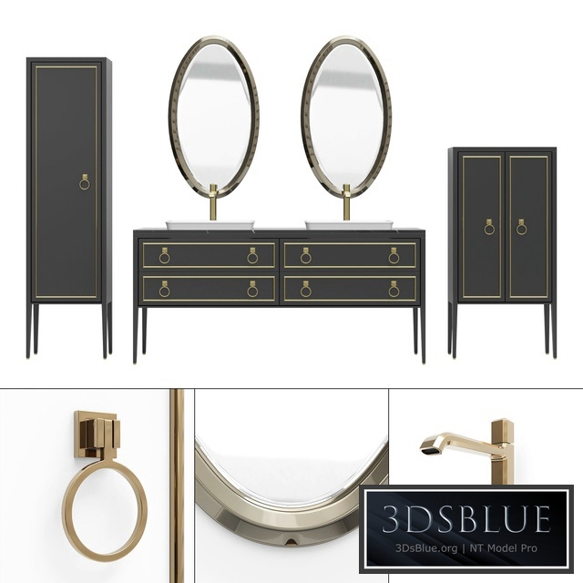 Furniture for a bathtub Elegance Napoleon 3 by Mia Italia