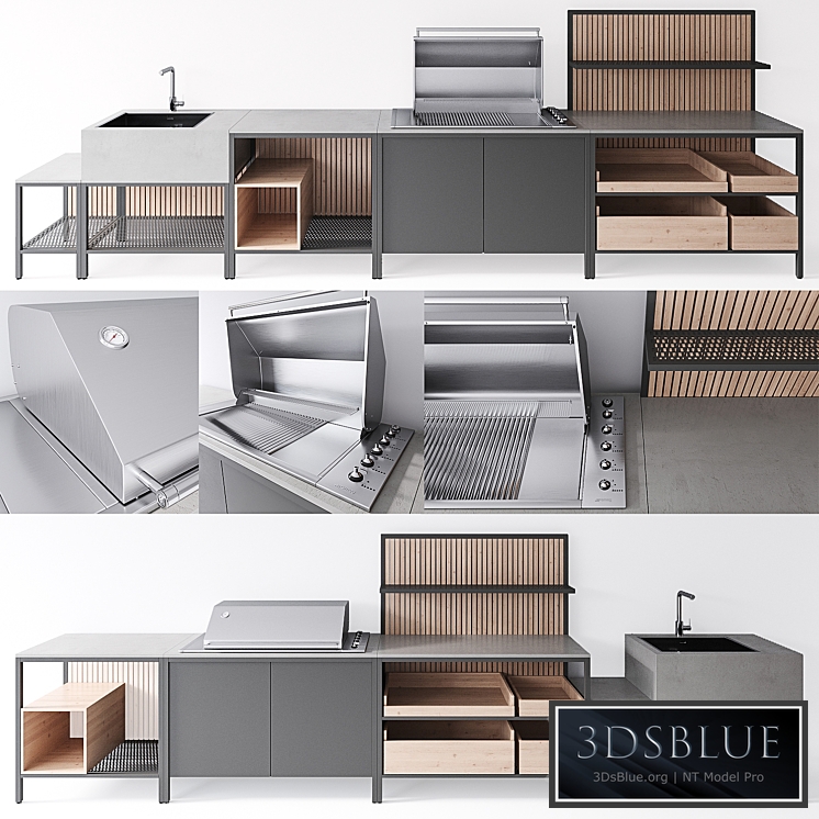 Kaufmann GrillKitchen Block Outdoor Kitchen