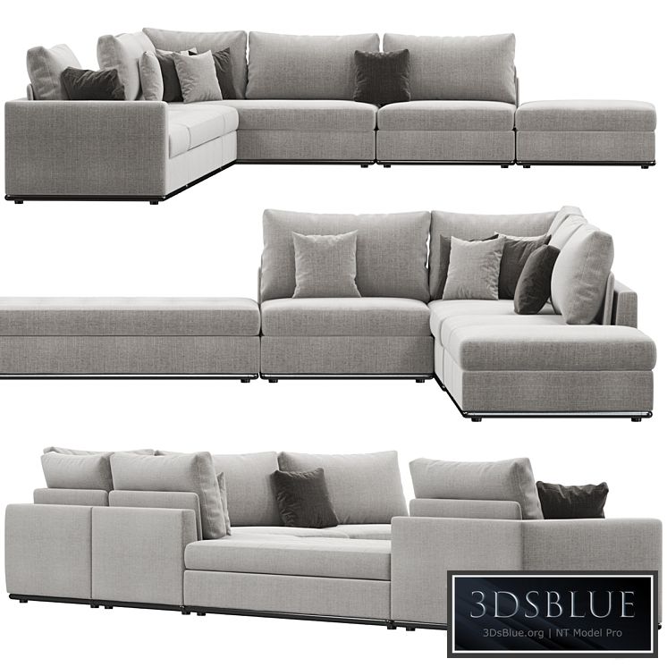 Modular sofa Giulio Marelli Oliver